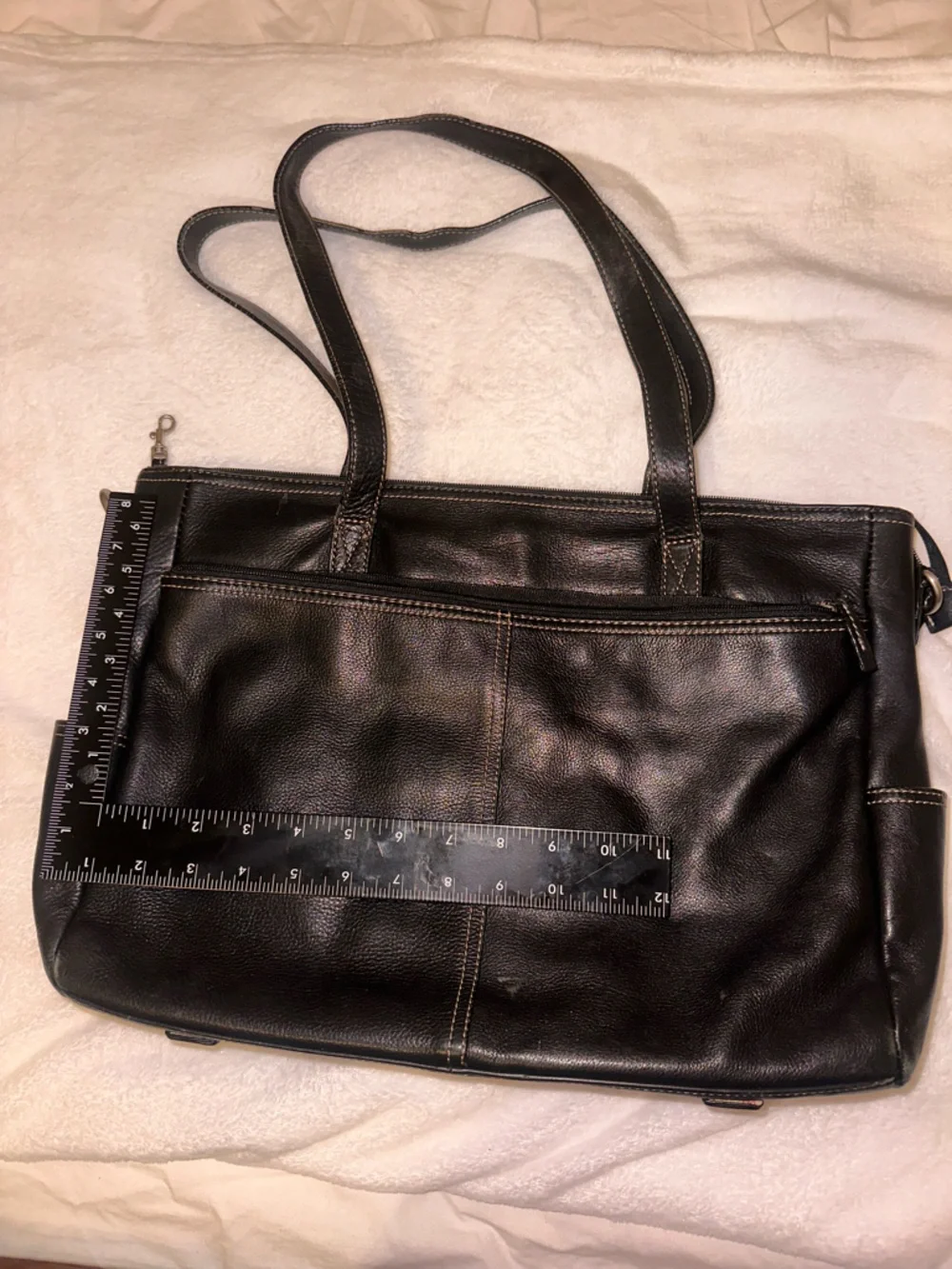 CLOSE OUT SALE Gianni Bernini Laptop Leather Retro Bag
